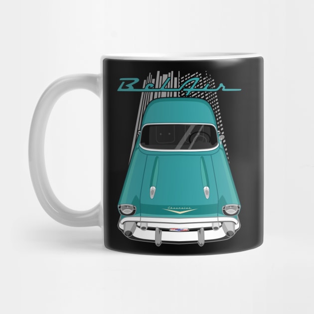 Chevrolet Bel Air 1957 - twilight turquoise by V8social